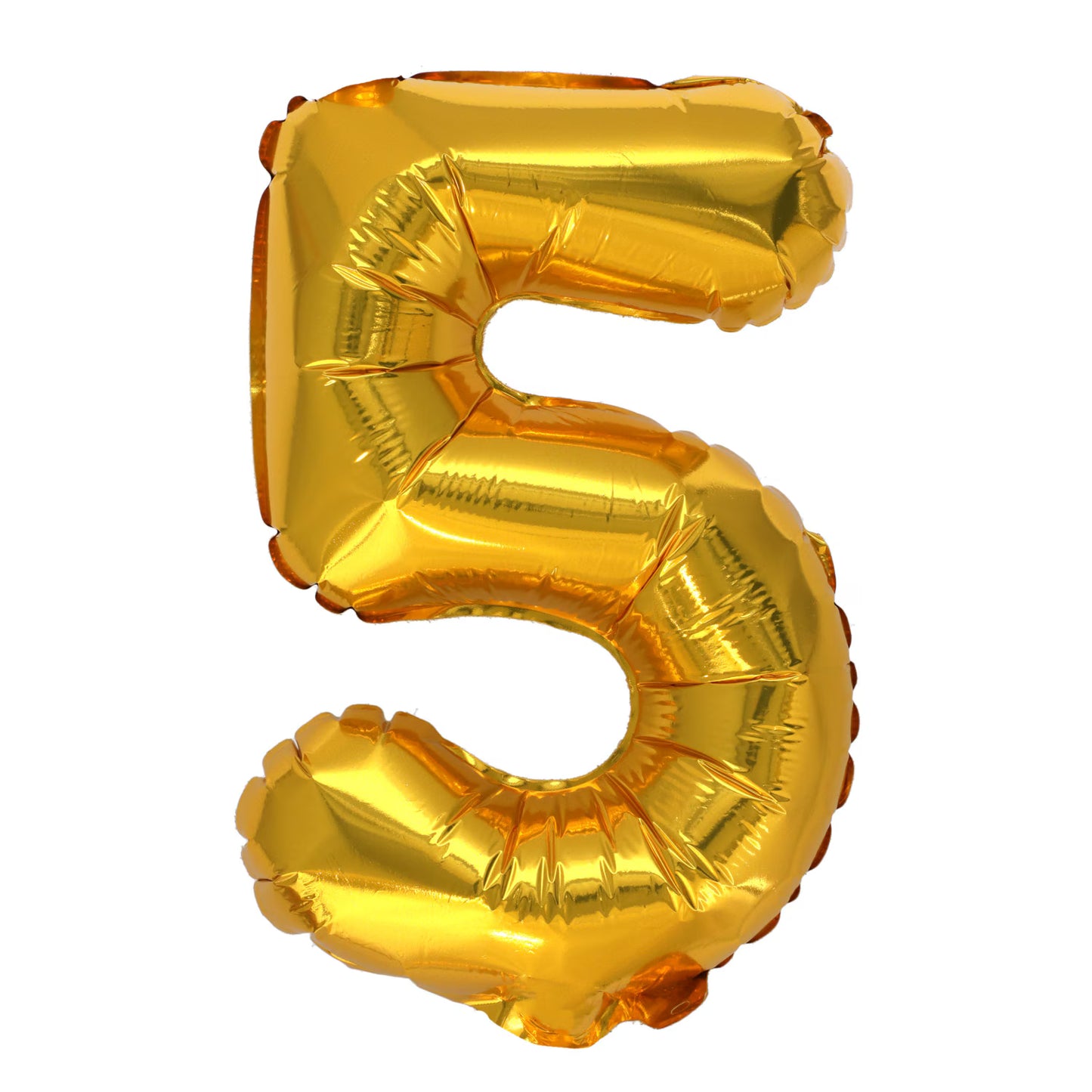 Gold Foil Number Balloons, 34 in.