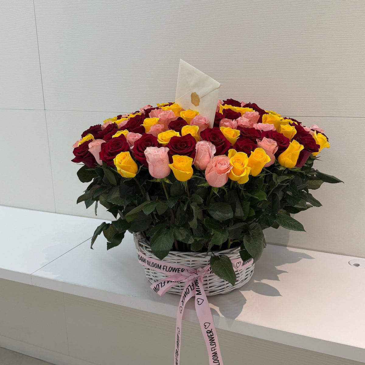 roses basket miami