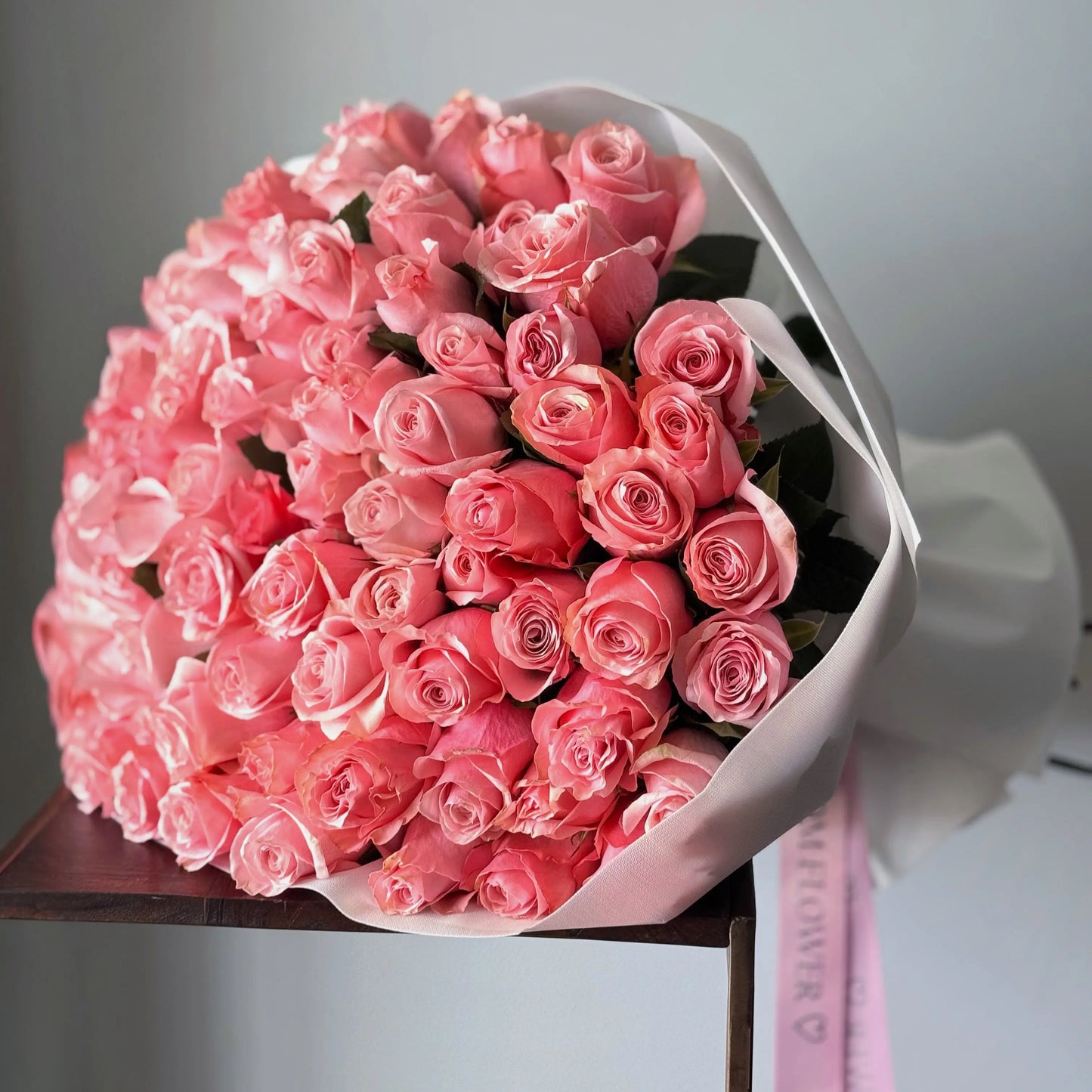 pink roses miami delivery