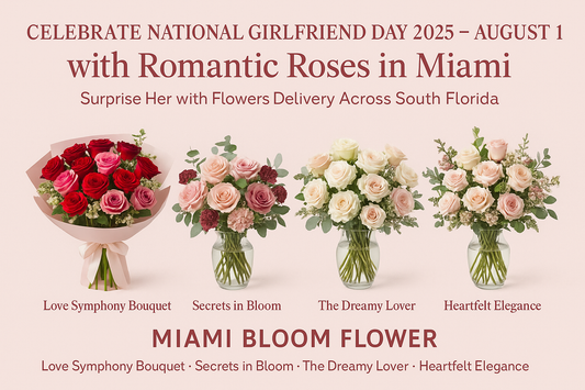 National Girlfriend Day 2025 flowers delivery miami