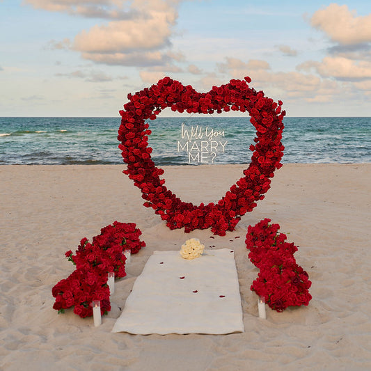 Velvet Heart Proposal Package Miami Bloom Flower