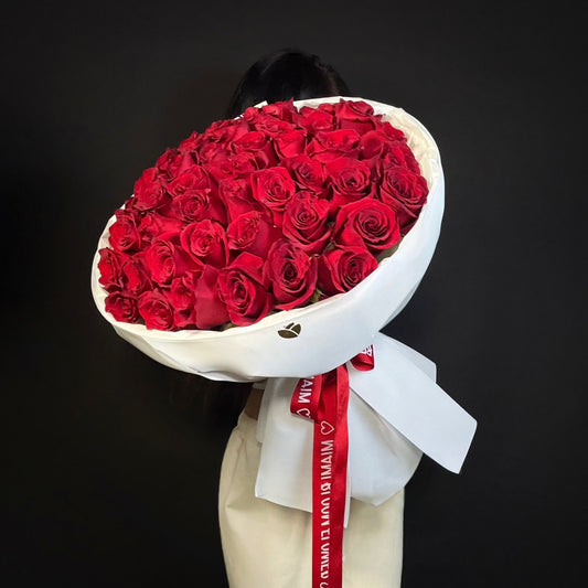 Red Rose Bouquet Miami Bloom Flower