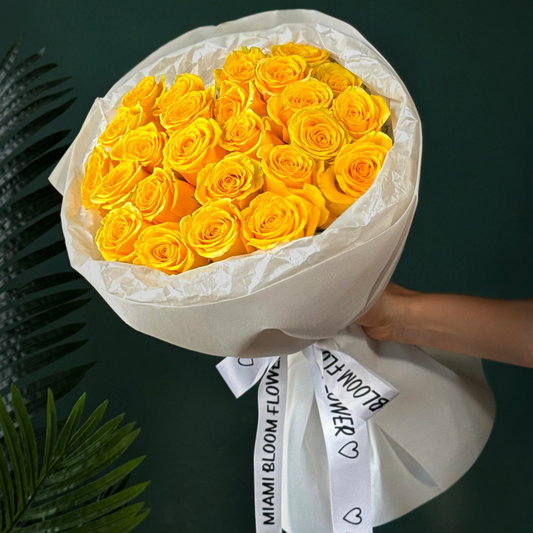 yellow roses miami