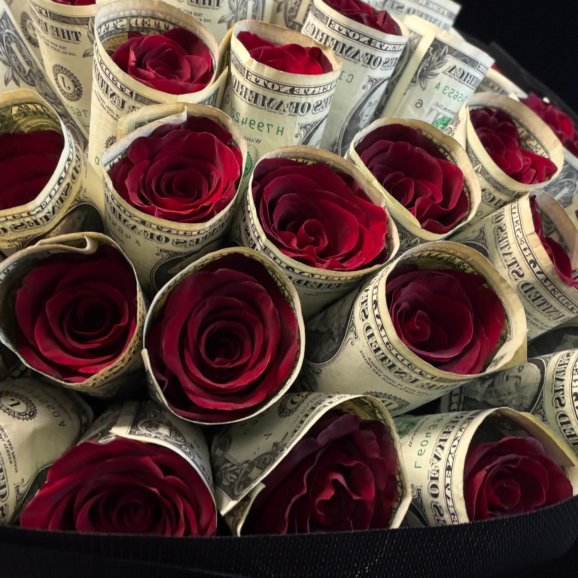 Money Rose Bouquet - Miami Bloom Flower